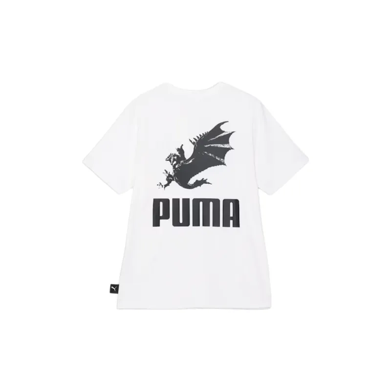 PUMA x MONSTER HUNTER T7 FW24 T Shirt Unisex White-1
