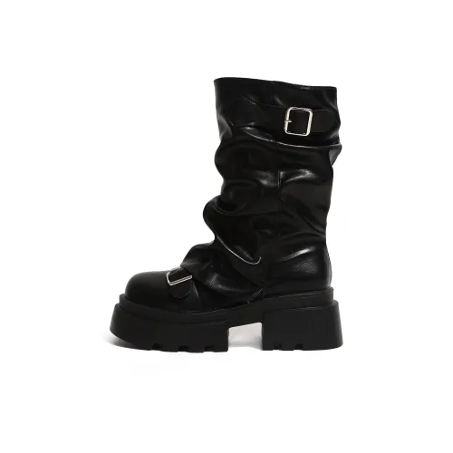 SHUXI Ankle Boots Women's