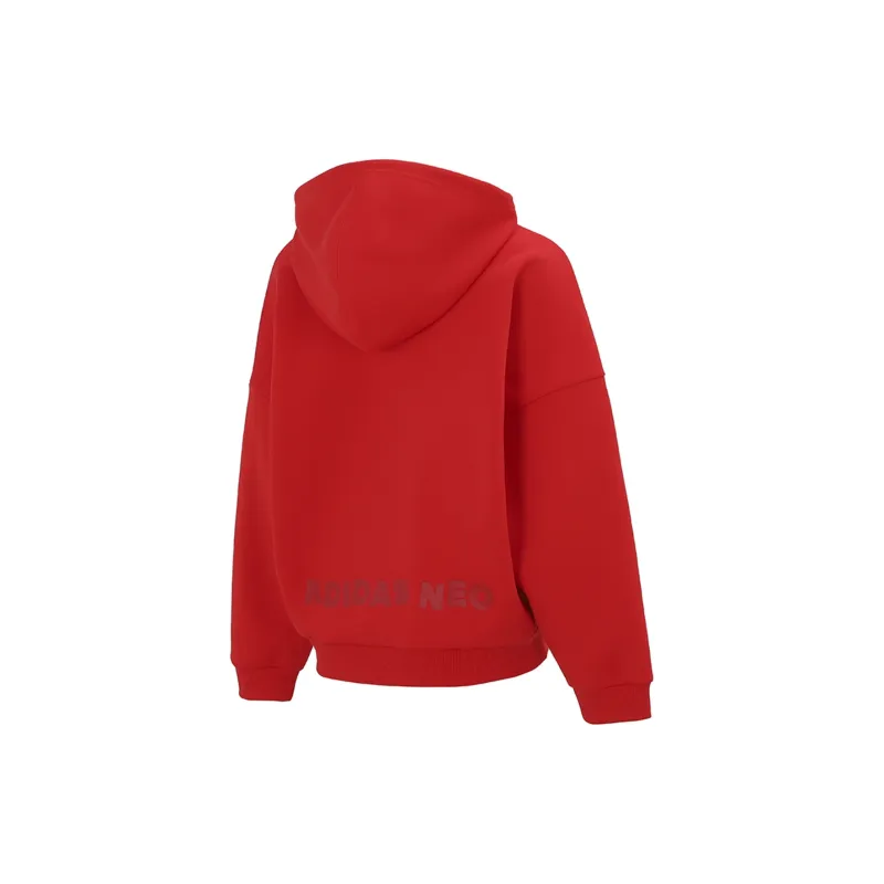 Adidas Sweatshirts Women's Red Sweatshirt+Accessory-3