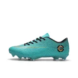 Green Long Stud Low-Top