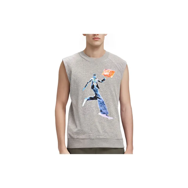 LOUIS VUITTON T Shirt Men's Gray-6