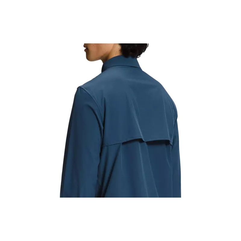 THE NORTH FACE M Sniktau L/S Shirt Men's Dark Shadow Blue-3