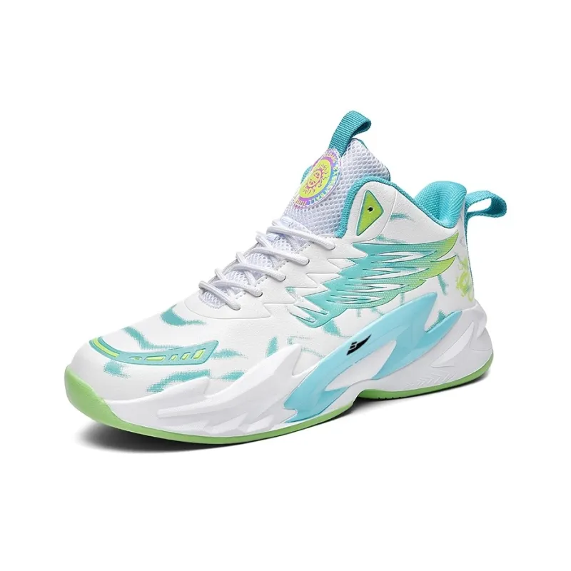 Kuding Cushioning High-Top Basketball Shoes Unisex-1