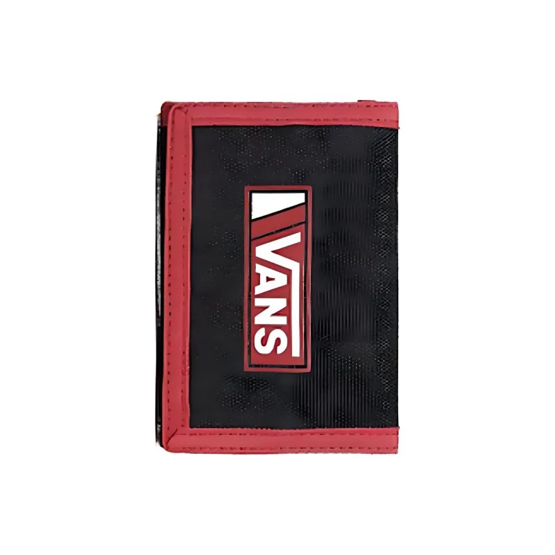 Vans Cotton Wallet Regular Unisex Black Red-1
