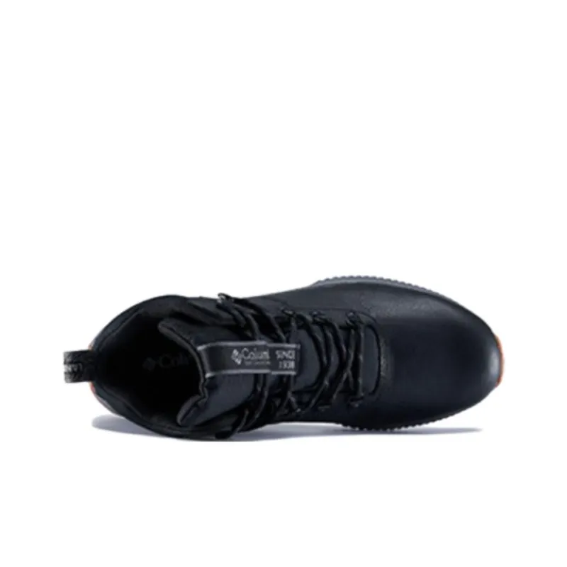 Columbia Landroamer Anti Slip Wear Resistant Mid Top Casual Shoes Men's Black-2