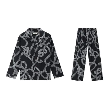 CICADAHOME Pajama Set Unisex Black