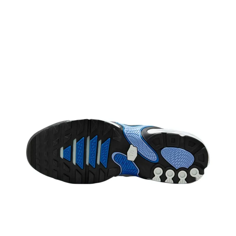 Nike Air Max Plus Anti Slip Wear Resistant Low Top Casual Shoes Unisex White Blue-4