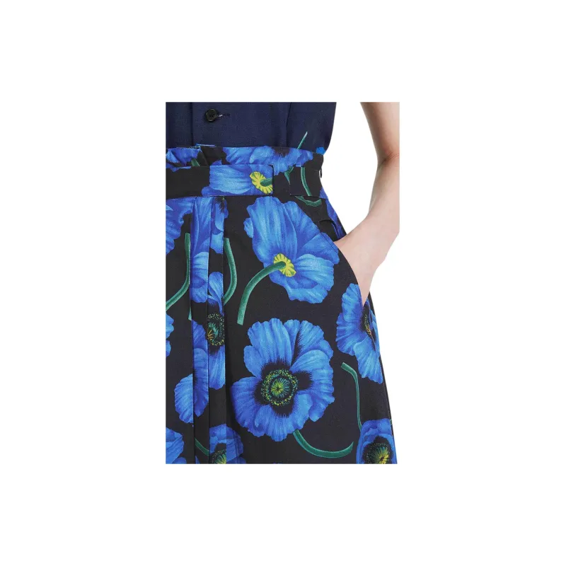 KENZO ×Nigo Collaboration FW22 Casual Long Skirt Women's Dark Blue-6