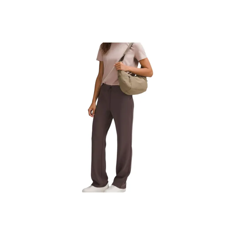 Lululemon Recycled Nylon Shoulder Bag Crossbody Bag Unisex Light Brown-3