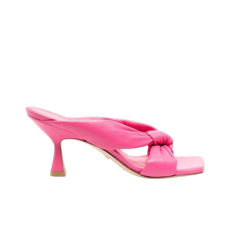 stuart weitzman Slip-on Square-toe Sandals-1