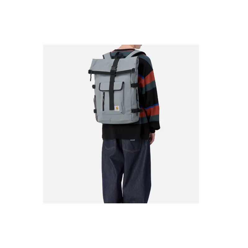 Carhartt WIP Polyester Backpack Regular Unisex Dove Gray-4