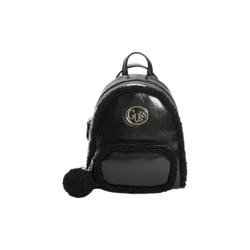 GUESS Artificial Leather Backpack Women's Black