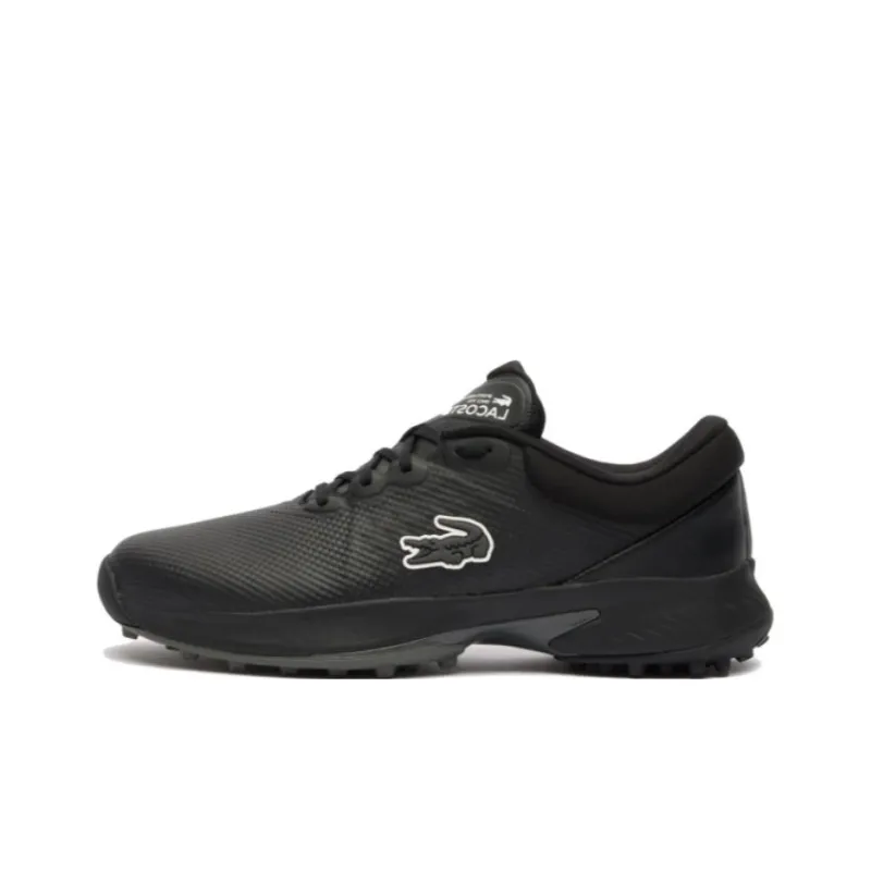 LACOSTE Low-Top Golf Shoes Men's Black-0
