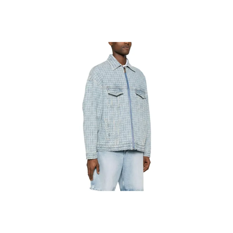 Givenchy 4G Embossed Denim Jacket-3