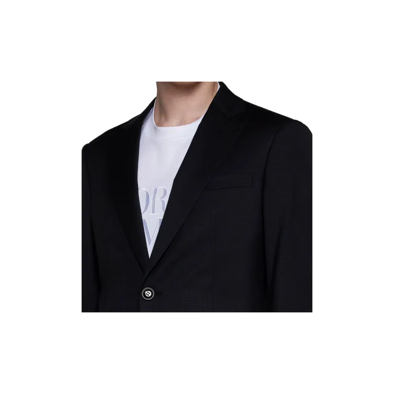 GIORGIO ARMANI Business Suits Men's Black-3