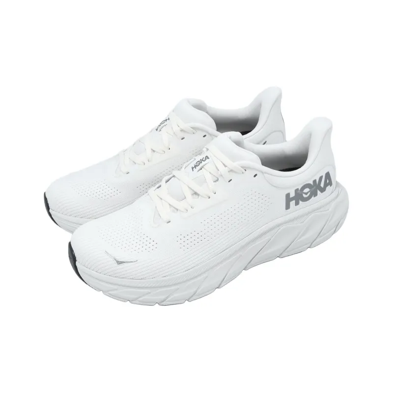 HOKA ONE ONE Arahi 7 2E Wide 'Blanc De Blanc Steel Wool'-1