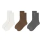 [3 Pack]Milk White+Chestnut Brown+Dark Gray