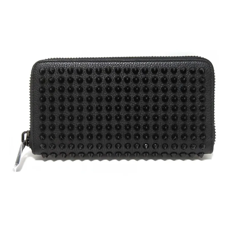 CL Leather Wallet Women's Black-0