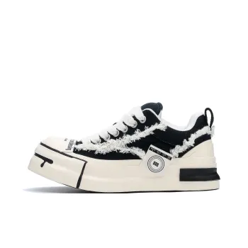 Star By Wishes Skateboard Shoes Unisex Low Top Black