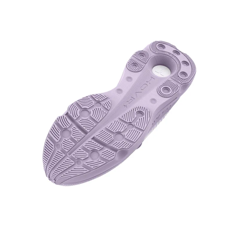 Under Armour Infinite Pro Anti Slip Wear Resistant Low Top Running Shoes Women's Purple White-4