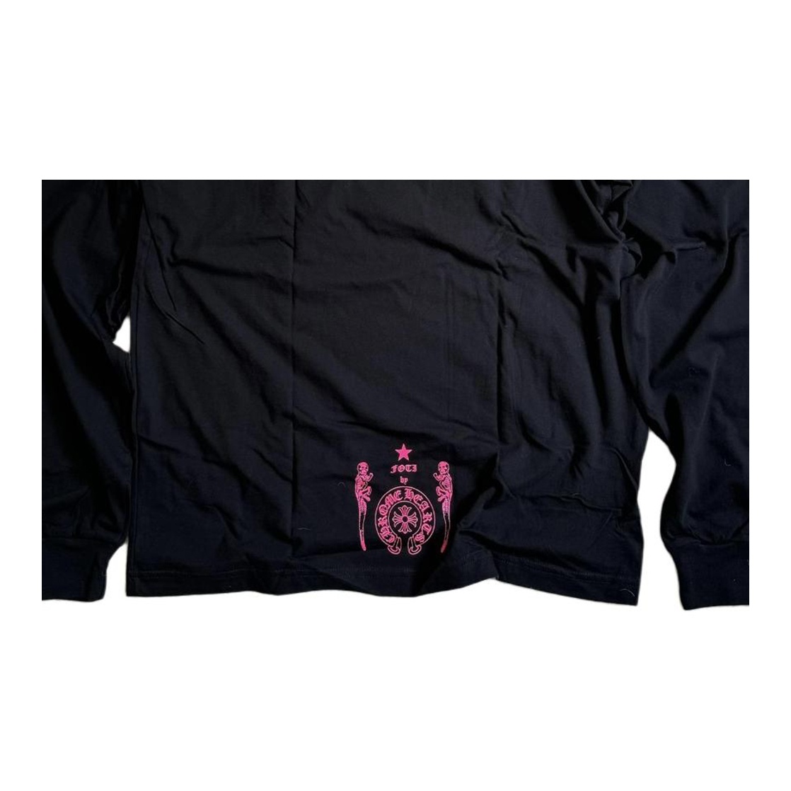 Chrome Hearts T-Shirts Unisex Black - POIZON