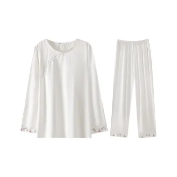 Lan Miao Pajama Set Women's Ecru