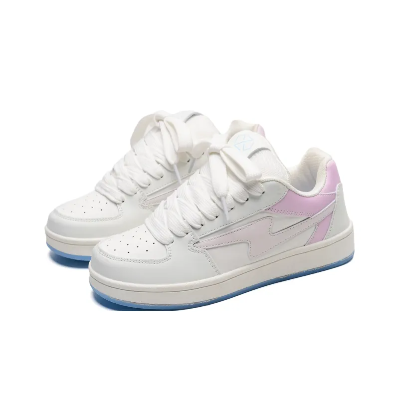 OAOQ Cushioning Height Increasing Abrasion Resistant Lightweight Mat Low Top Casual Shoes Unisex-43