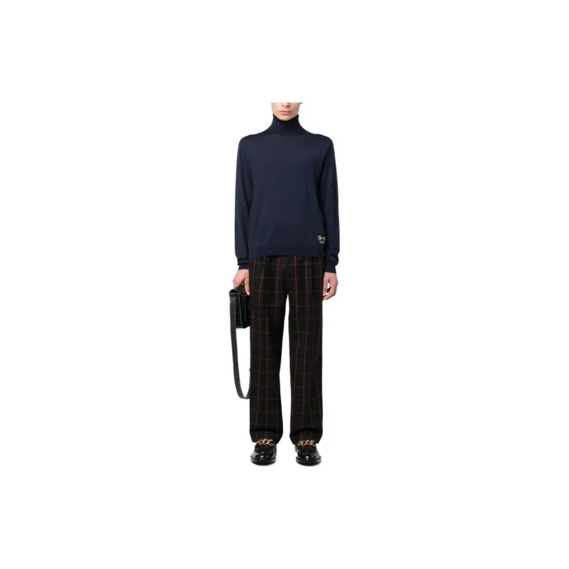 GUCCI Windowpane Printed Tailored Trousers-2