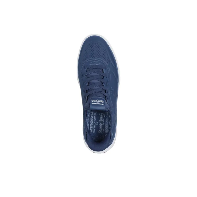 Skechers Snoop One Anti-Slip Wear-Resistant Low-Top Casual Shoes Men's Blue-2