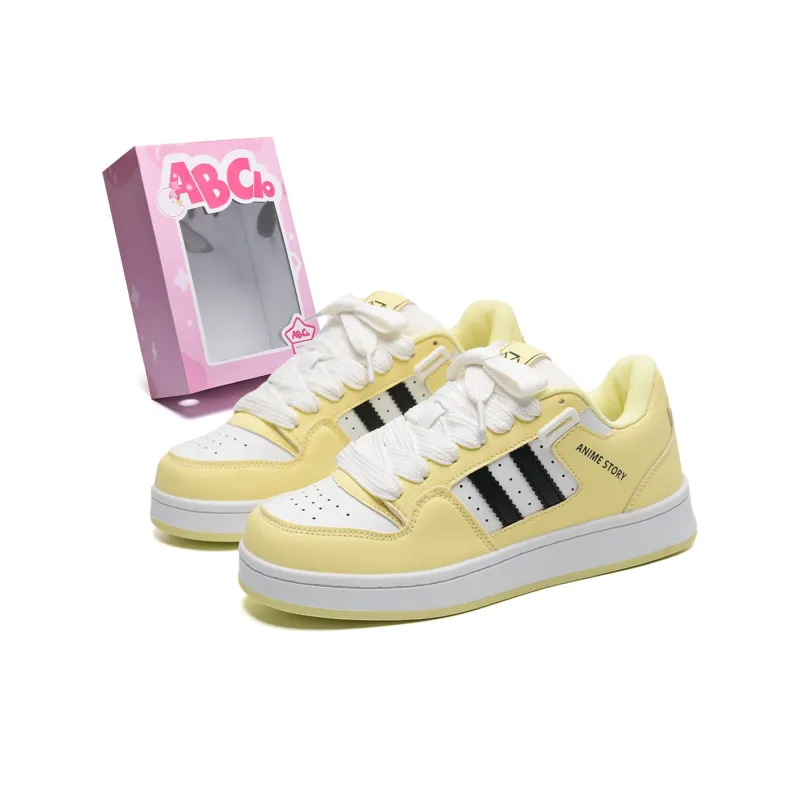 ABCIO Slip Resistant Waterproof Abrasion Resistant Height Increasing Low Top Skateboard Shoes Unisex-123