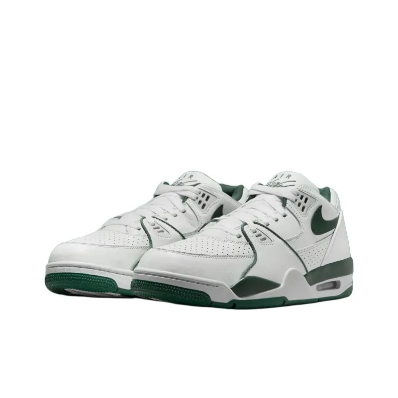Nike Air Flight '89 Low Summit White Vintage Green-2