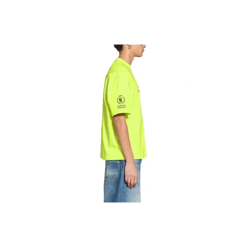 Balenciaga Balenciaga X WFP FW22 T Shirt Men's Neon Green-4