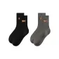 [2 Pack]Black+Dark Gray