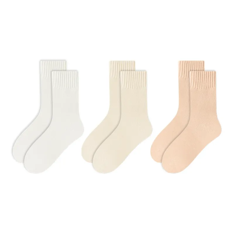 MADALLO Mid Calf Socks Women's 5 Pack-4
