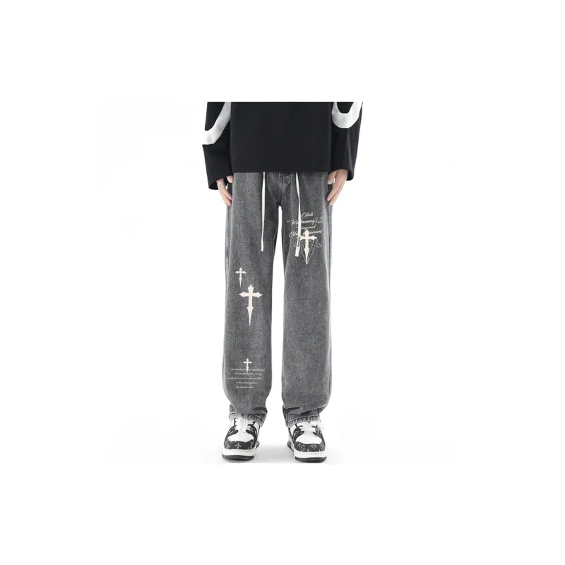 RASHOMONG Jeans Unisex-22