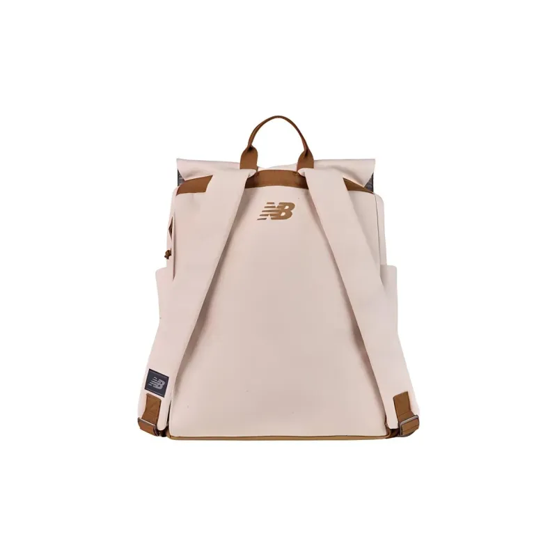 New Balance Cotton Backpack Regular Unisex Beige-2