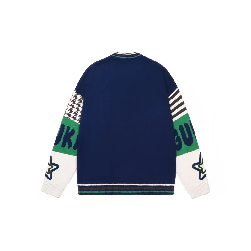 Guuka Sweaters Men Royal Blue-1