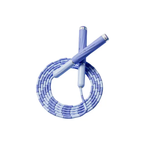 JCQ Casual Entertainment Non Countable Jump Ropes Teenagers Soft Vinyl+Cotton Rope, Silicone Controller 2.8m