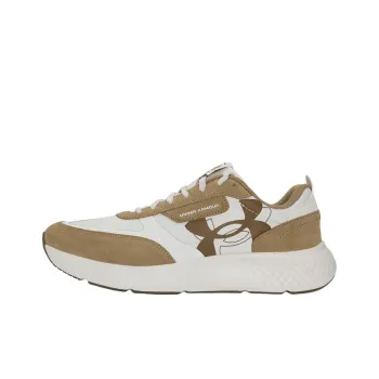 Under Armour Decoy Lu Anti Slip Wear Resistant Low Top Casual Shoes Men's White Brown