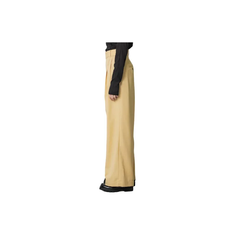 PUBLIC TOKYO FW24 Casual Pants Women's Yellow-1