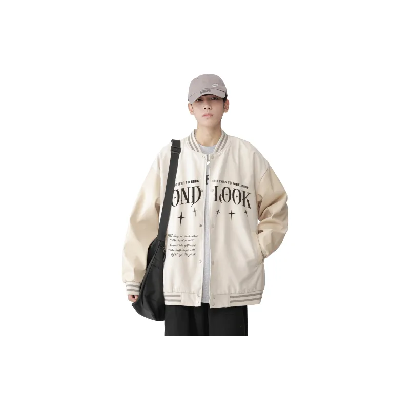 FONDLOOK Baseball Jacket Unisex-7