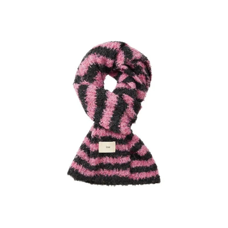 MUYKUY Knit Scarves Unisex-12