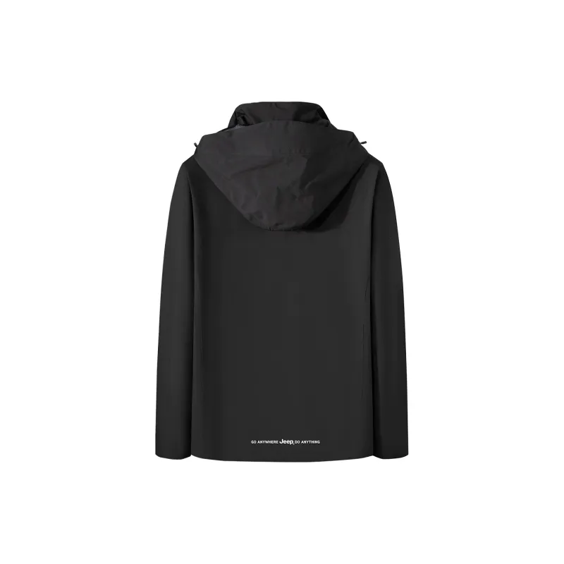 Jeep Urban Living/Travel/Commuting Waterproof And Windproof Windbreaker Jacket Unisex-16