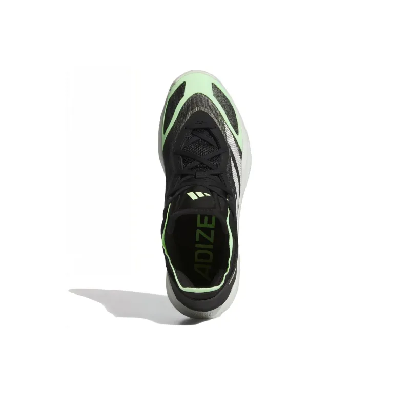 Adidas Adizero Select 2.0 Low Core Black Cloud White Green Spark-3