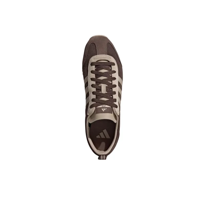 Adidas VS JOG 2.0 Anti Slip Wear Resistant Low Top Running Shoes Unisex Brown-4