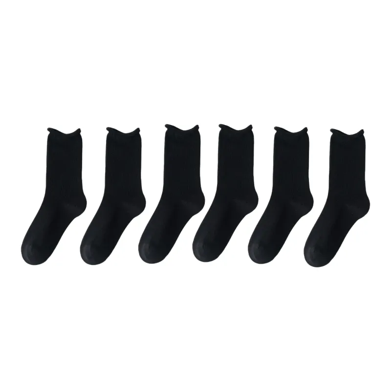 Yalu Mid Calf Socks Women's 6 Pack-5