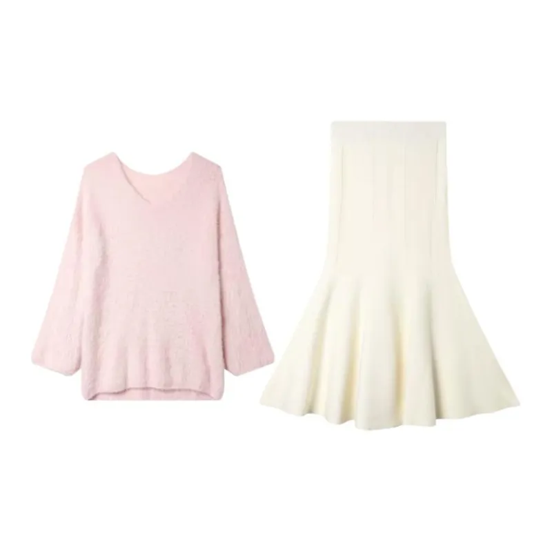 Incolore Skirt Set Women's Pink-1