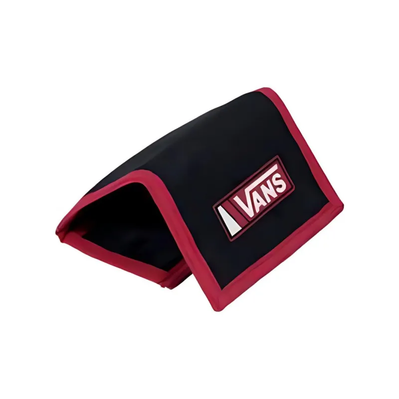 Vans Cotton Wallet Regular Unisex Black Red-2