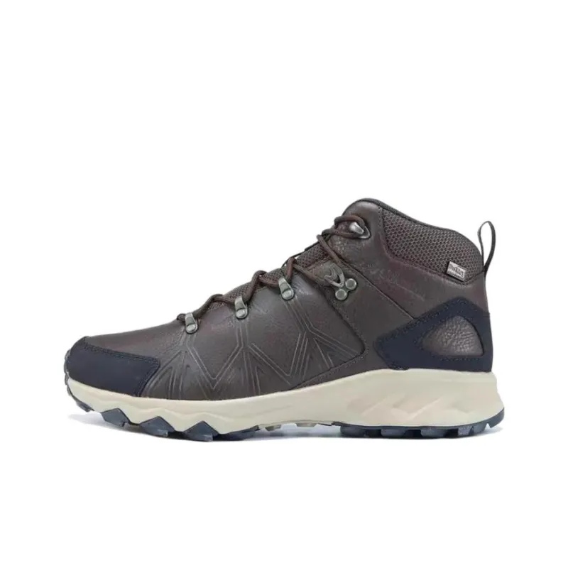 Columbia Peakfreak 2 Anti Slip Wear Resistant Mid Top Trekking Shoes Men's Umber-0