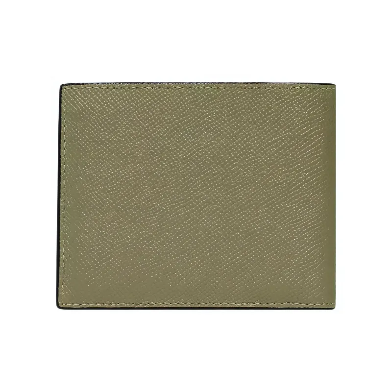 COACH 3 IN 1 Wallet Cow Leather 3 in 1 Card Holder, Wallet Women's Olive Green-1